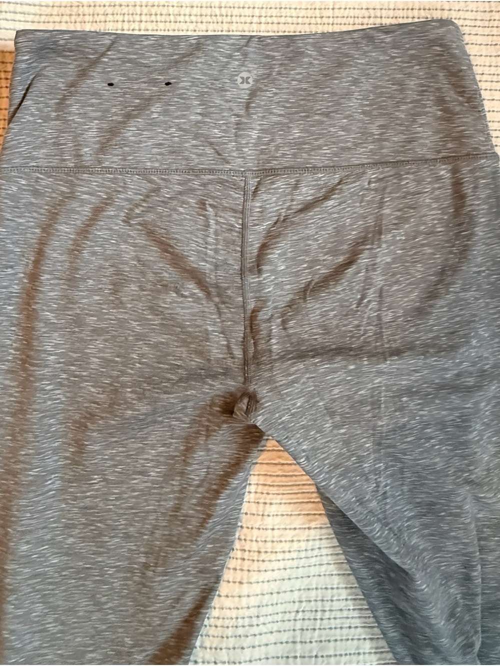 RBX Womenâs Heather Gray Performance Joggers - Picture 2 of 3